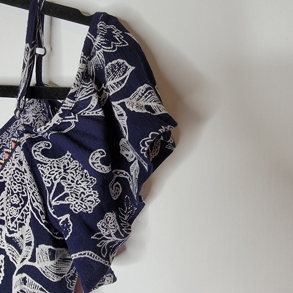 Band Of Gypsies Bohemian Ruffled Top - Picture 5 of 11